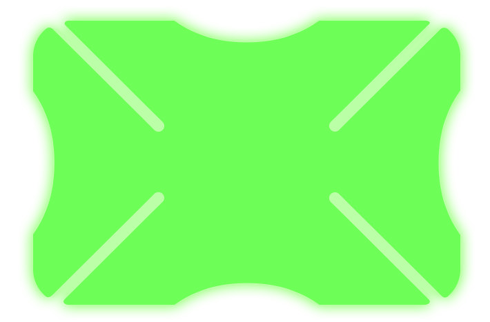 Oxford Glowz Helmet Bumper